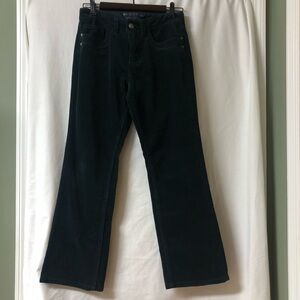 Women’s Sonoma Bootcut Corduroy Forest Green Pants 4P